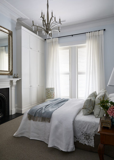 American Traditional Bedroom by Melissa Balzan Design