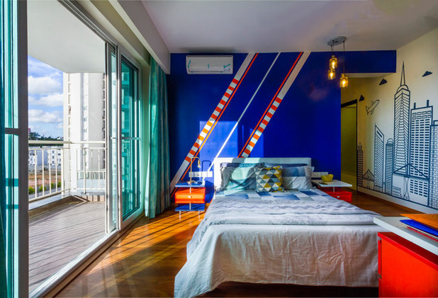 Contemporary Bedroom by Satvik Shahapur
