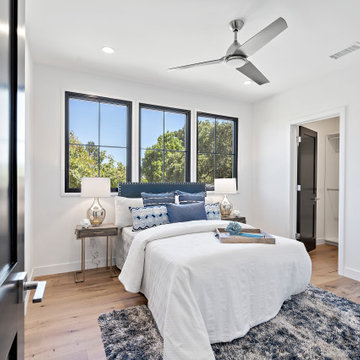 San Carlos, CA | Modern Farmhouse | Guest Bedroom