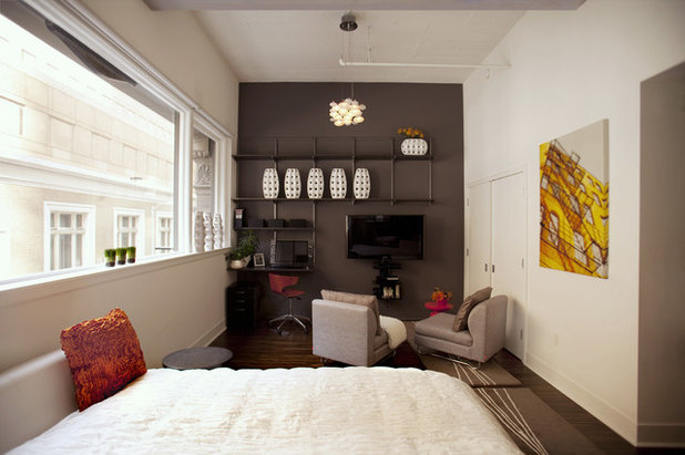 Modern Bedroom by Susan Diana Harris Interior Design