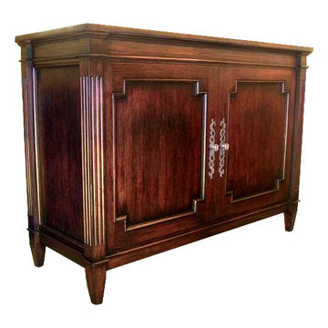 Santa Fe 2 door Pop-Up TV cabinet, Pop-Up TV Cabinet by Cabinet Tronix