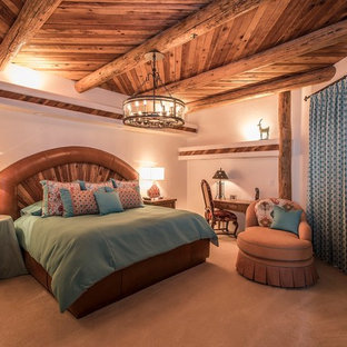 Réalisation d'une chambre sud-ouest américain.