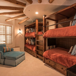 Bedroom - southwestern bedroom idea in Phoenix
