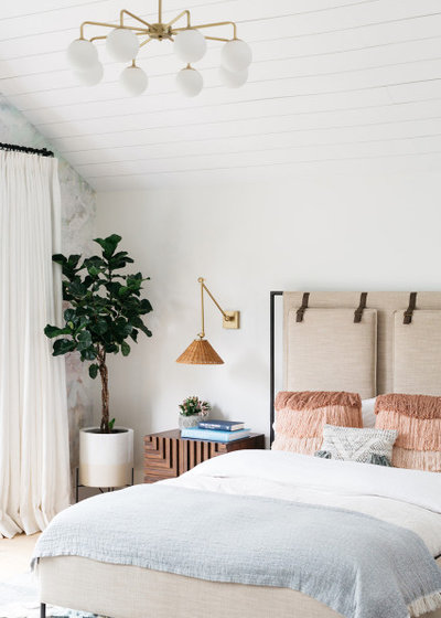 Beach Style Bedroom by Courtney Bates Design