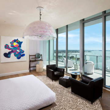 Sarasota Vue Penthouse Build-Out  Master Bedroom