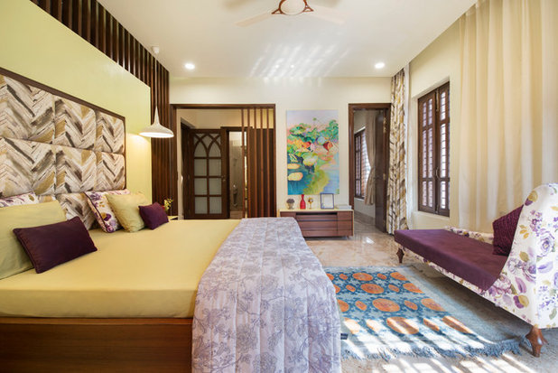 Indian Bedroom by VB Design Studio