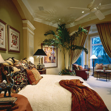 Sater Design Collection's 6928 "Colony Bay" Home Plan