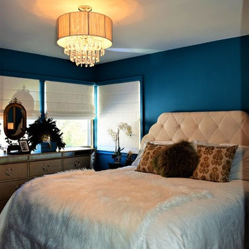 Saturated Color to Personalize this Bedroom