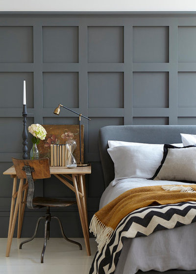 Transitional Bedroom by Period Property Store