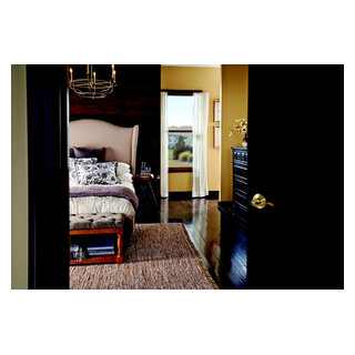 Schlage Accent Style Lever in Satin Brass - Modern - Bedroom - Indianapolis  - by Schlage Locks
