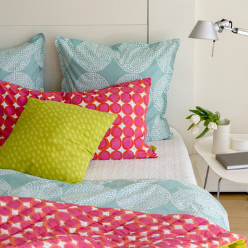 See Design Bedding - Green and Pink Story