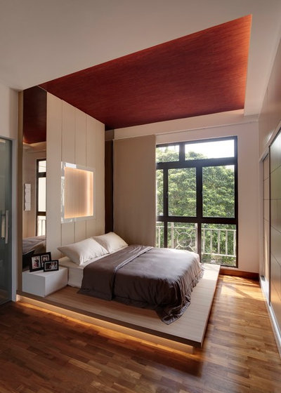 Contemporary Bedroom by IDees Interior Design