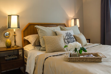 Inspiration for a timeless bedroom remodel in Charlotte