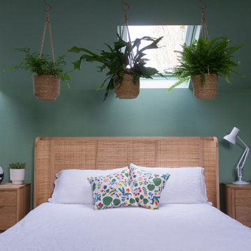 Serene Green Bedroom