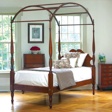 Sheraton Field Bed with Bow Canopy