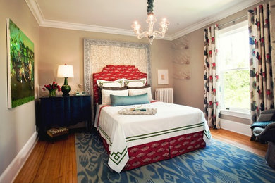 Bedroom - eclectic bedroom idea in Minneapolis