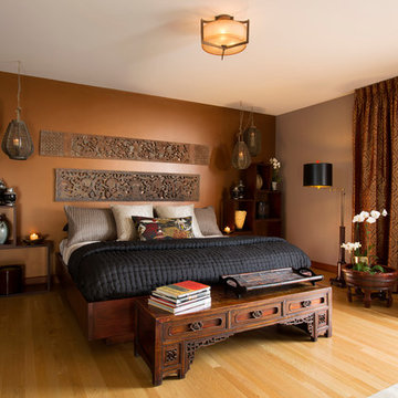 ShowHouse Santa Fe 2014 - Master Bedroom by Jennifer Ashton Interiors