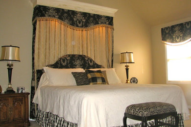 ブリッジポートにあるトラディショナルスタイルのおしゃれな寝室