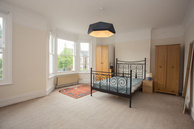 Photo of a modern bedroom in London.