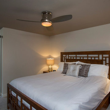 Simple yet elegant Maui Master Bedroom