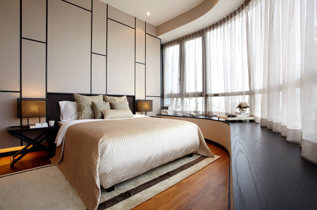 Contemporary Bedroom by SUPER FAT DESIGNS