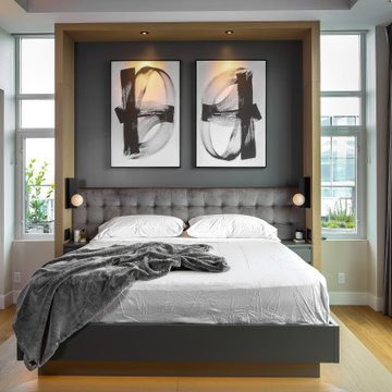 Sleek Penthouse - Master Bedroom