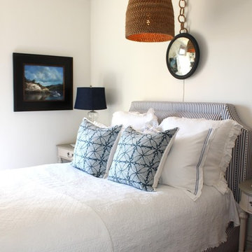 Small Blue & White Bedroom