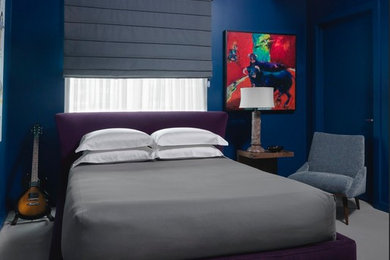 セントルイスにあるコンテンポラリースタイルのおしゃれな寝室