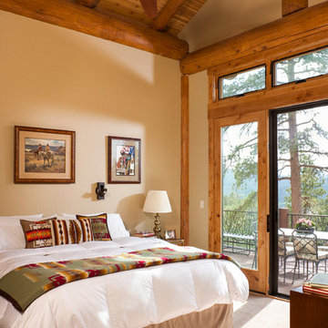 Snowy Elk Lodge | Master Bedroom