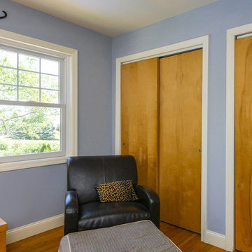 Snug Corner in Bedroom with New Double Hung Window