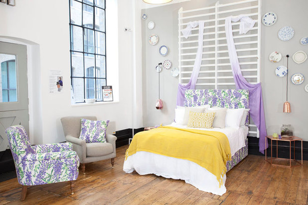 Eclectic Bedroom by Owl Design