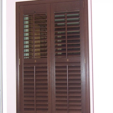 South Suburban Reno - wood shutters in child's bedroom