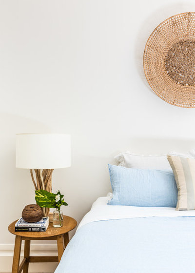 Beach Style Bedroom by Roland J Dempster Photography