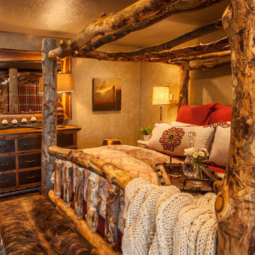 Southwestern Rustic Master Bedroom