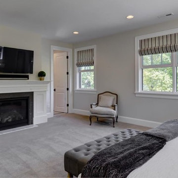 Spacious Traditional Master Bedroom