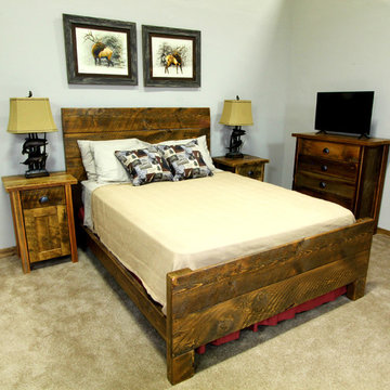 SPANISH PEAKS STRAIGHT PLANK - NEW ROUGH SAWN FIR BEDS