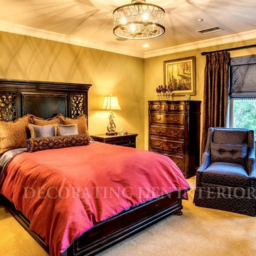 Spanish Style Guest Bedroom - Palm Beach Florida  Private Residence