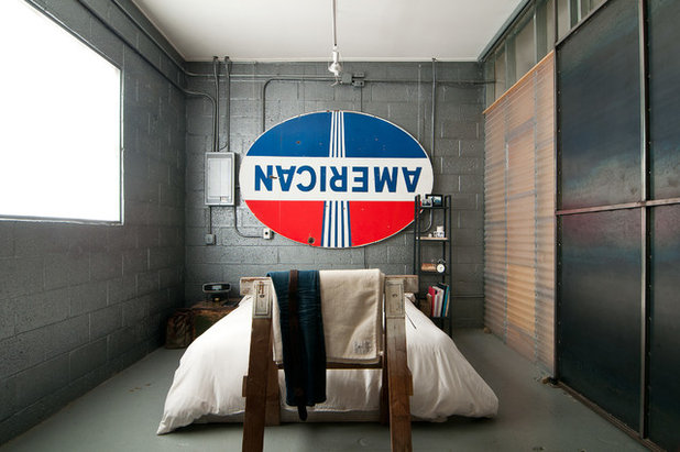 Industrial Bedroom by Lucy Call