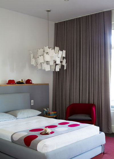 Contemporary Bedroom by D'Cruz Design Group