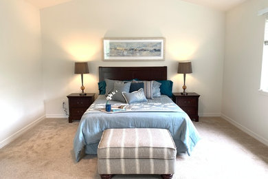 Mountain style bedroom photo in Denver