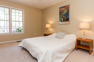 Bedroom - eclectic bedroom idea in Raleigh