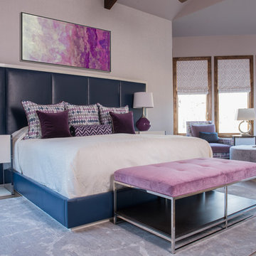 Stained Wood + Color = Wow