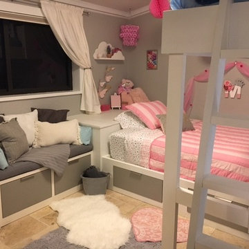 Stars Wars & Pretty Pink Tiaras - Shared Brother/Sister Bedroom Re-design