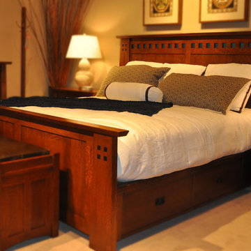 Stickley Mission bedroom