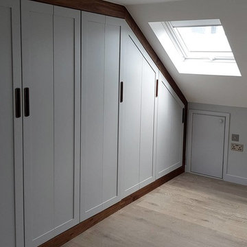 Storage shot in Juer Street loft conversion and roof terrace project