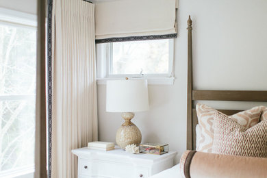 Transitional bedroom photo in Chicago