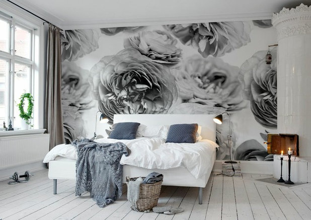Scandinavian Bedroom by Rebel Walls