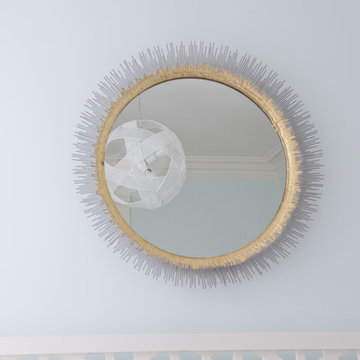 Sunburst Mirror Modern Pendant Reflection