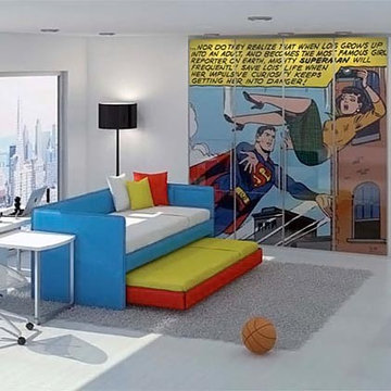 Superhero rooms