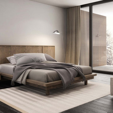 Surface Bedroom by Huppe - $1,847.00 | Surface Platform Bed